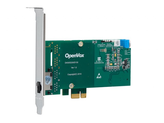 OpenVox DE130E ISDN PRI E1 Цифровая плата