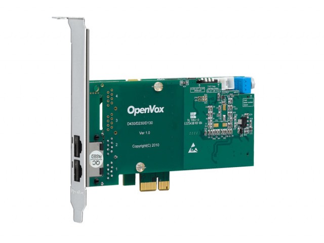 OpenVox D230E ISDN PRI E1 Цифровая плата