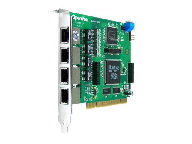 OpenVox D410P ISDN PRI E1 Цифровая плата