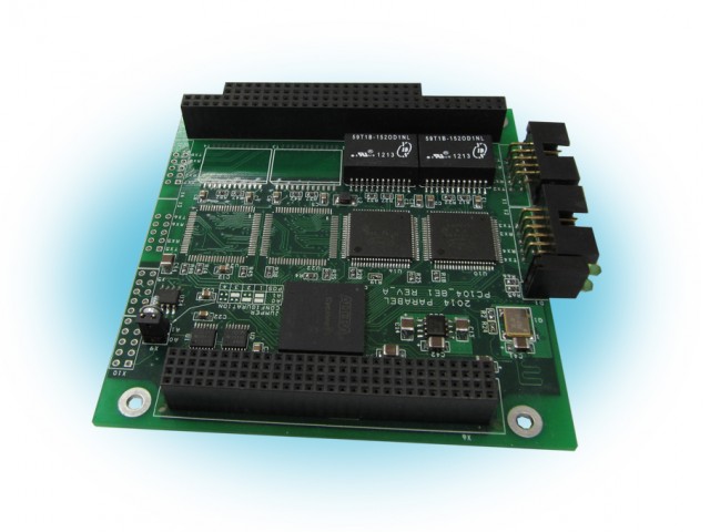 Quasar-4PCI-PC104 PCI-express E1 для Asterisk Интерфейсная цифровая плата