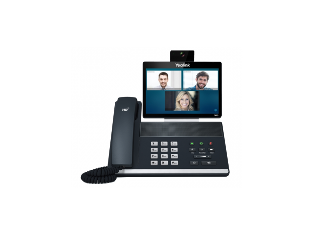 SIP телефон Видеотелефон Yealink IP VP-T49G, видеотерминал, WiFi, Bluetooth, HDMI, с камерой, с БП