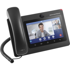 Grandstream GXV3370 - IP видеотелефон. 16 SIP аккаунтов, 16 линий, 7" (1024×600) мультитач экран, PoE, (1GbE)Gigabit Ethernet, Wi-Fi, Bluetooth