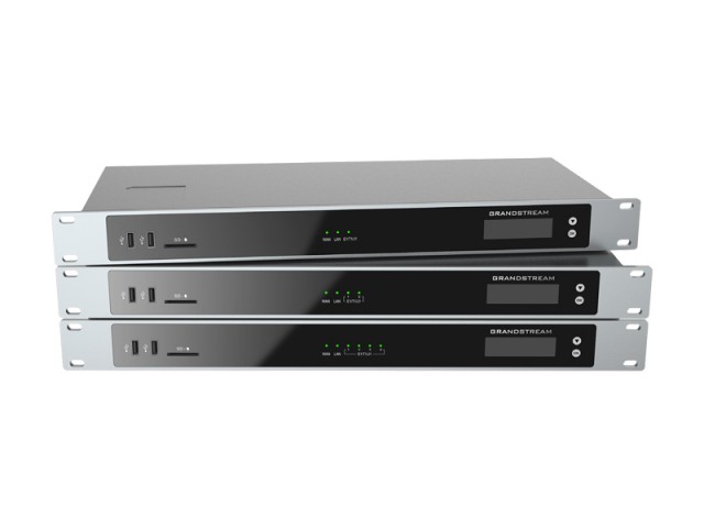 Grandstream GXW4501 - IP шлюз. 1xE1/T1/J1, до 30 одновременных вызовов, поддержка PRI, SS7, MFC R2 digital signaling, 2xGigabit Ethernet, NAT, 2xUSB