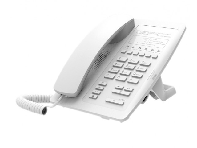 Белый Fanvil H3 - IP-телефон для гостиниц, до 2 SIP-аккаунтов, PoE, HD аудио
